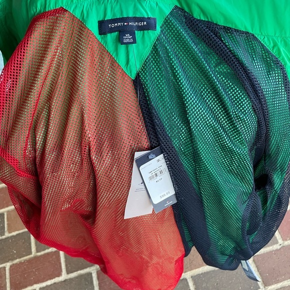 Tommy Hilfiger Bright Green Utility Jacket - Picture 7 of 7